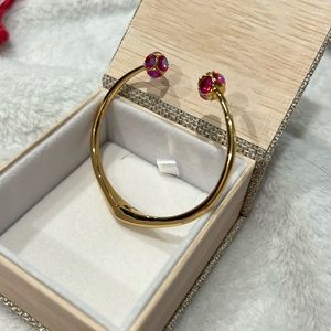 Kate Spade jeweled cuff bracelet